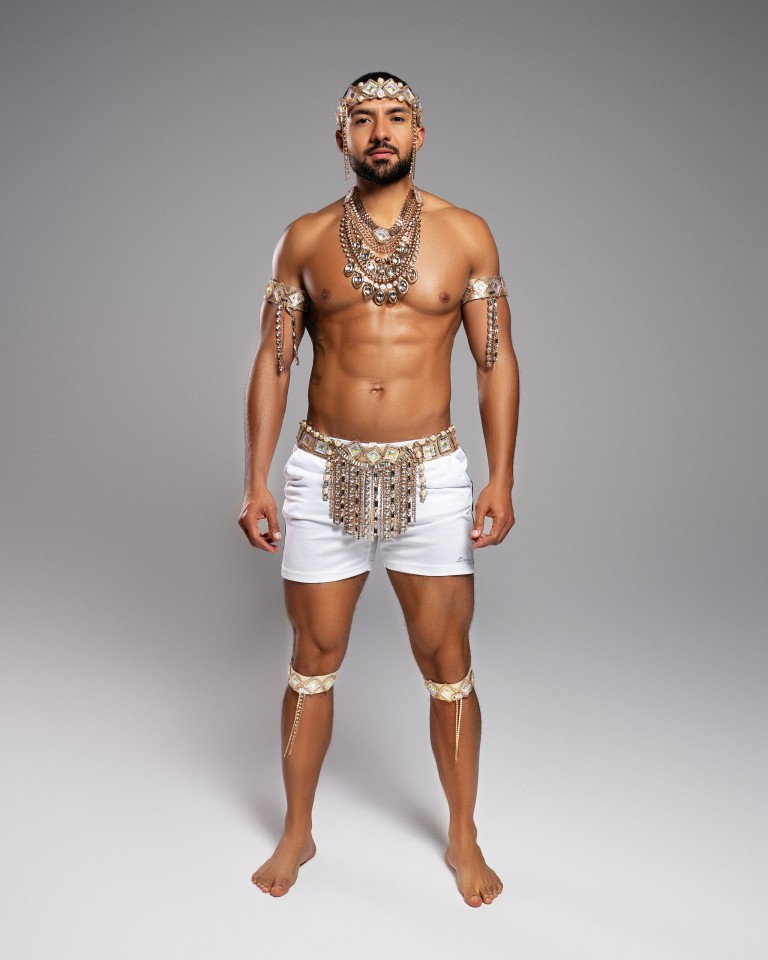 Diamonds Forever - Male Costume - Bodywear Only
